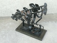 Porte bouteille art déco fer