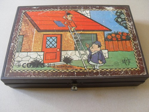 Ancienne boite jeu cube - jeu, de