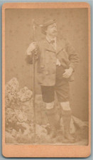 CDV 1870's Homme Alpiniste