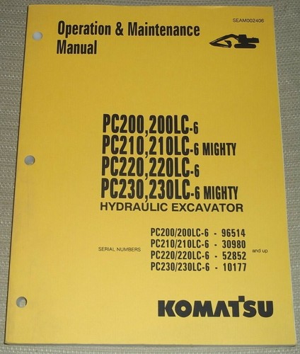 Komatsu pc200 pc210 - pc200-6,