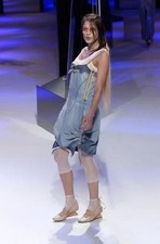 ROBE EN JEAN PIECE UNIQUE