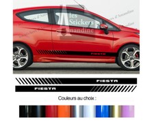 2 X BANDES BAS DE CAISSE POUR FORD FIESTA SPORT DECO PORTIERE STICKER BD500-21