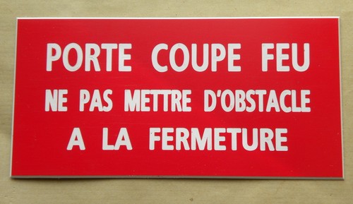 Plaque gravée porte - plaque,