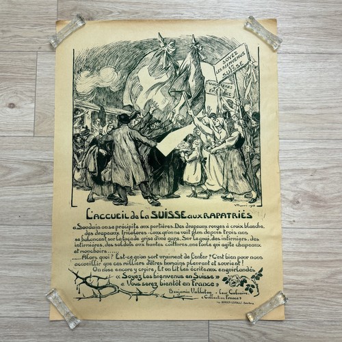 Affiche victor prouvé accueil - prouvé,