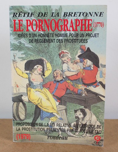 Pornographe restif la - le, de