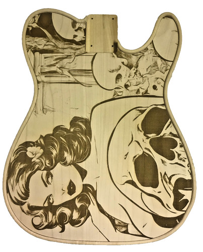 Body guitar corps guitare - body,