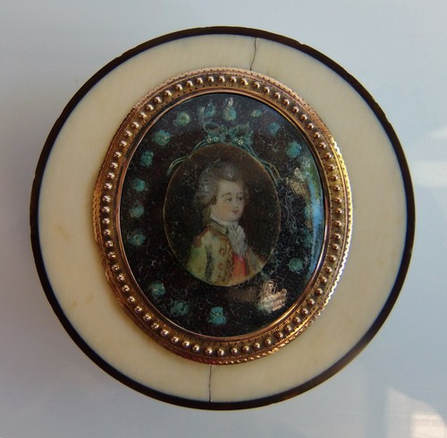 Boite xviii or ecaille - boite,
