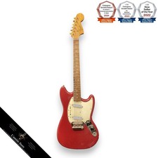 Guitare électrique Fender Duo Sonic II 1966 Dakota Red avec couvercles gris