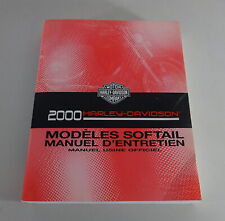 2000 Harley Davidson Softail Workshop Manual Models Condition 12/1999
