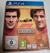 ps4 LEGENDS EDITION SENNA and PROST FORMULA 1 F1 2019 PlayStation 4 video game