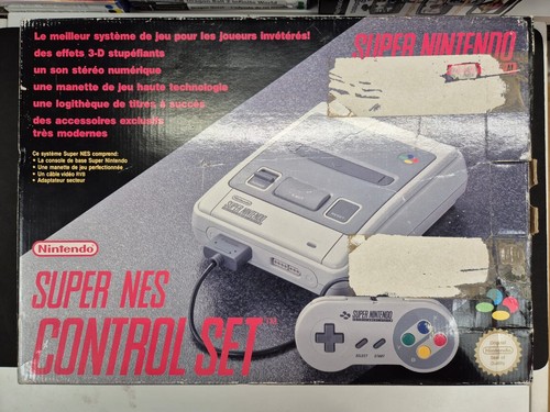 Boite vide super nintendo snes - vide,