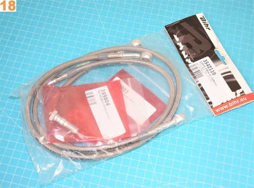 Kit durites frein avant - kit,