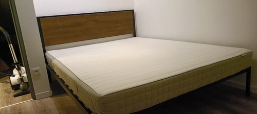 Lit matelas comme neuf - lit,