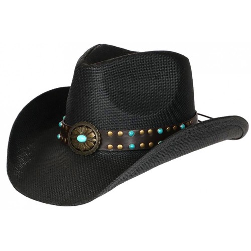Chapeau cowboy noir - cowboy, et