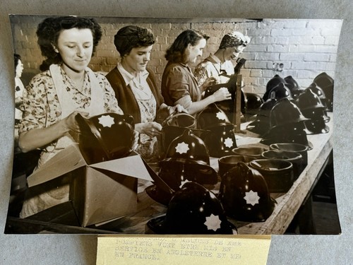 Photo vintage 1951 - casque, de