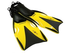 Aqua Lung Palmes Plongée ou Apnée Regables Mixte Jaune Noir