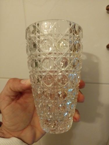 Baccarat cristal vase diamant - baccarat,