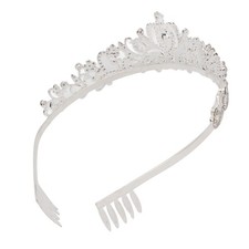  Princess Bridal Crown Argent