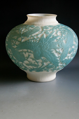 Ancien vase socle lampe art - vase/socle, de