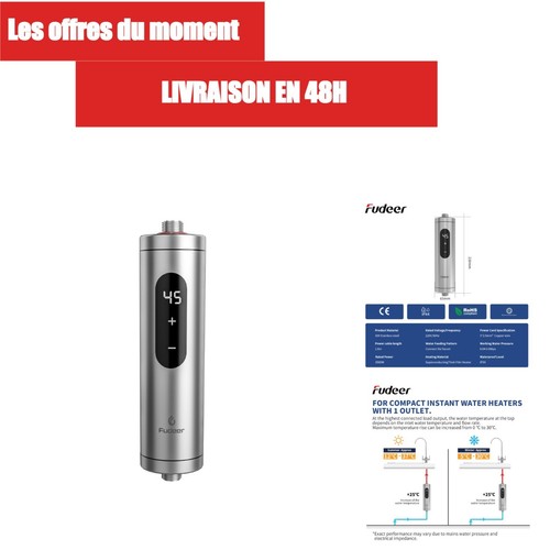 Chauffe eau électrique fudeer - chauffe-eau,