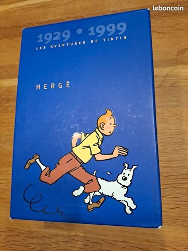 Tintin coffret anniversaire - tintin,