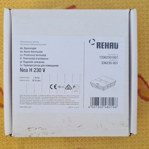 Rehau thermostat ambiance - rehau,