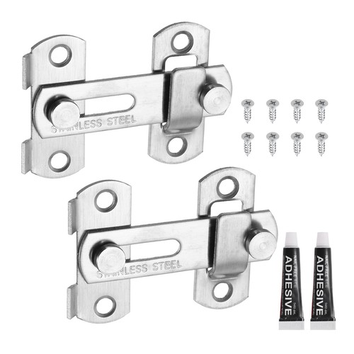 2pcs verrou bascule acier - 2pcs,
