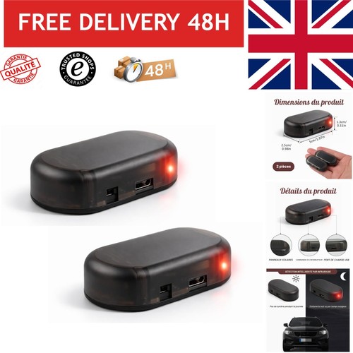 Alarme voiture solaire led - alarme,