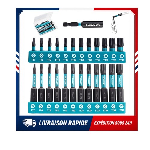 Embouts torx sécurité - torx,