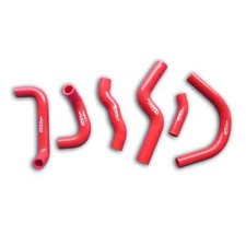 NEW silicone radiator RED hose