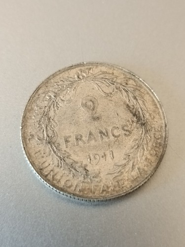 Pièce belgique 1941 argent - belgique,