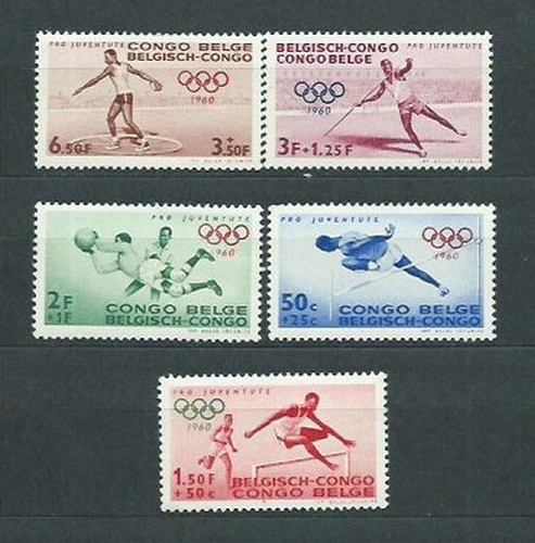 Congo belge courrier yvert - belge,
