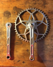 Rare 1st gen Stronglight 49d crankset Louis Verot 46t, vintage road bike eroica