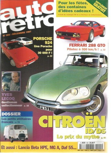 Auto retro 205 - n°205, 288