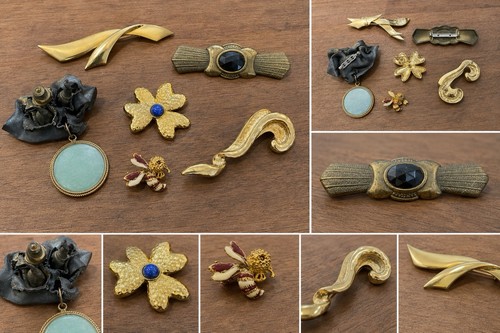 Lot broches vintage - lot, de