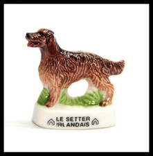 FÈVE "LE SETTER IRLANDAIS"-