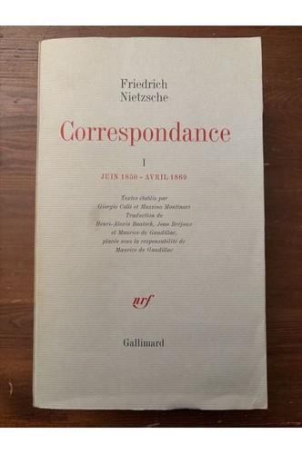 Correspondance tome juin - correspondance, i,