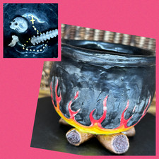 Rum Demon Cannibal Pot Tiki Mug #15/100s Limited Edition Missionary's Bones