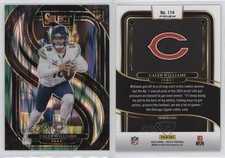 2024 Select Premier Level Black & Green Shock Prizm Caleb Williams Rookie RC