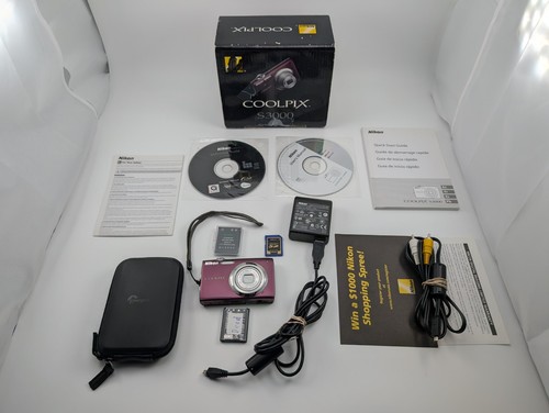 Nikon coolpix s3000 plum - nikon,