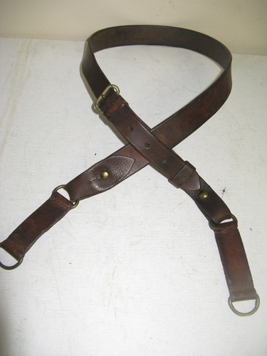 Baudrier bretelle cuir - en,