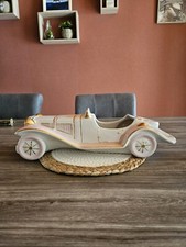 Voiture en Poterie Vintage