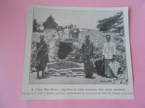 Siam xieng mai - xieng, sépulture