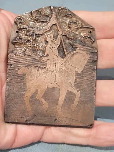 Rare plaque imprimerie - plaque, d'imprimerie