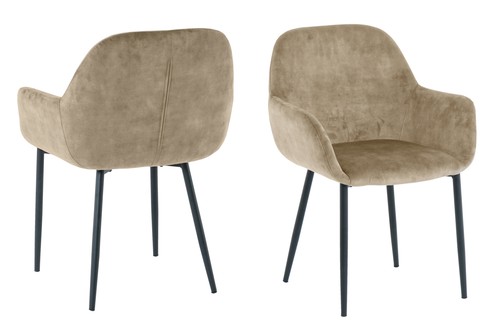 Lot fauteuils en - fauteuils, velours