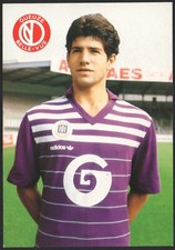 Postcard Anderlecht Enzo Scifo, Soccer, 1980s