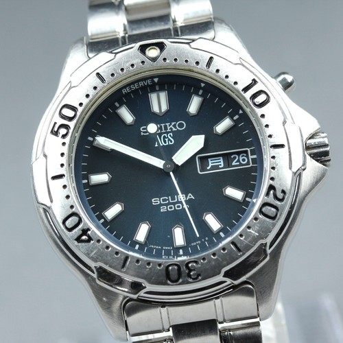 Seiko ags air diver - seiko, diver's