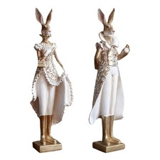 Figurine de Lapin En Résine