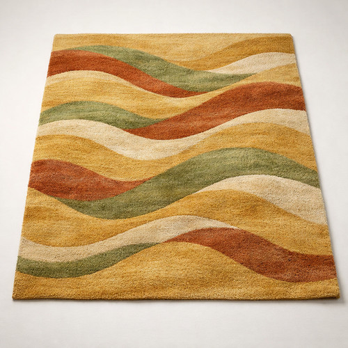 Tapis laine touffeté la - tapis,