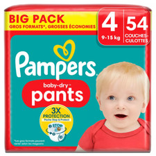 Big Pack 54 couches PAMPERS